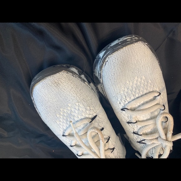 White painted Maison M Margiela Sneakers - Picture 12 of 16